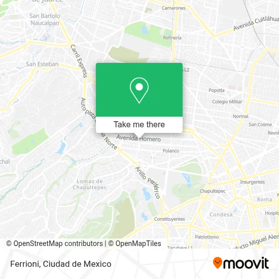 Ferrioni map