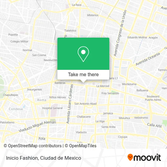 Inicio Fashion map