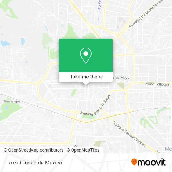 Toks map