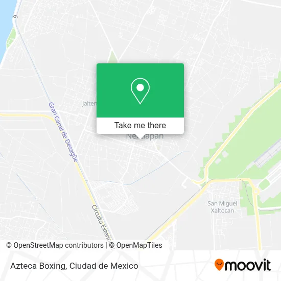 Azteca Boxing map
