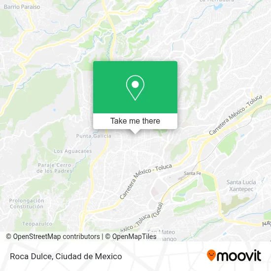 Roca Dulce map