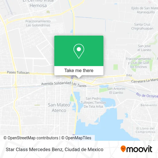 Star Class Mercedes Benz map