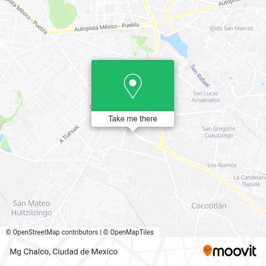 Mg Chalco map
