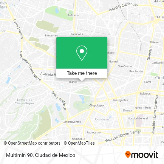 Multimin 90 map