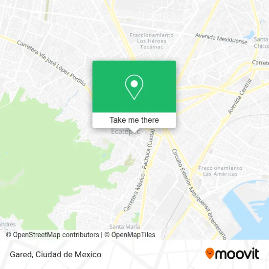 Gared map