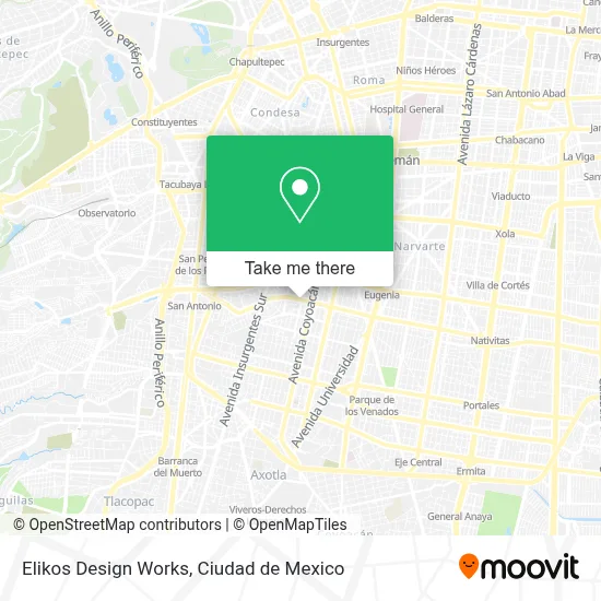 Elikos Design Works map