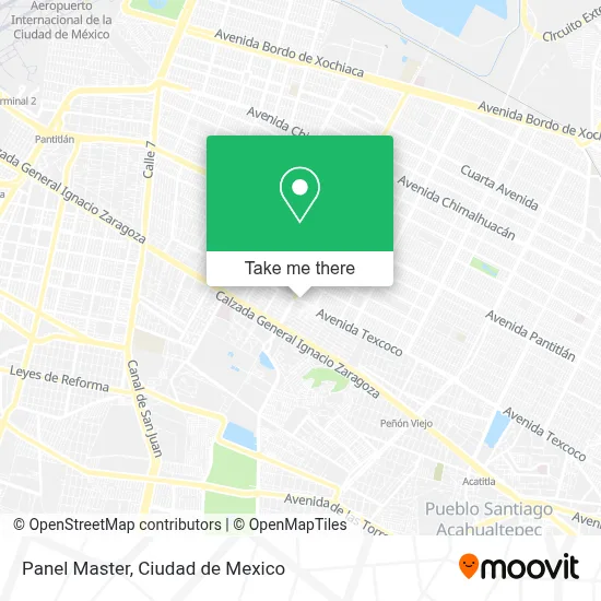 Panel Master map