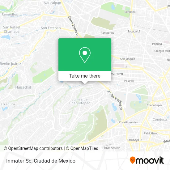 Inmater Sc map