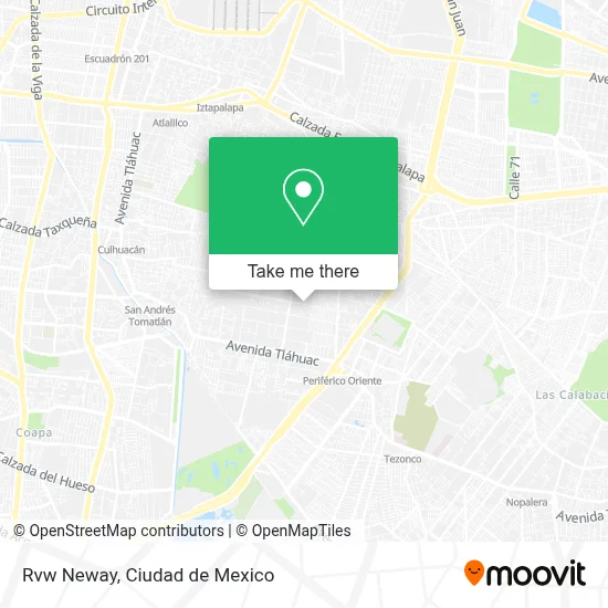 Rvw Neway map