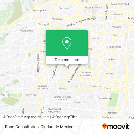 Roco Consultorios map