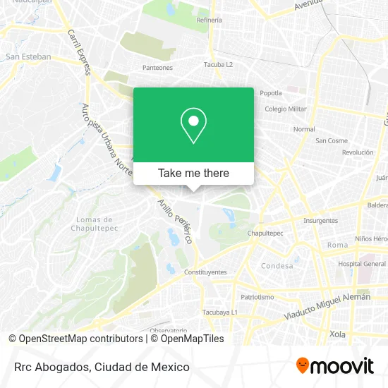 Rrc Abogados map