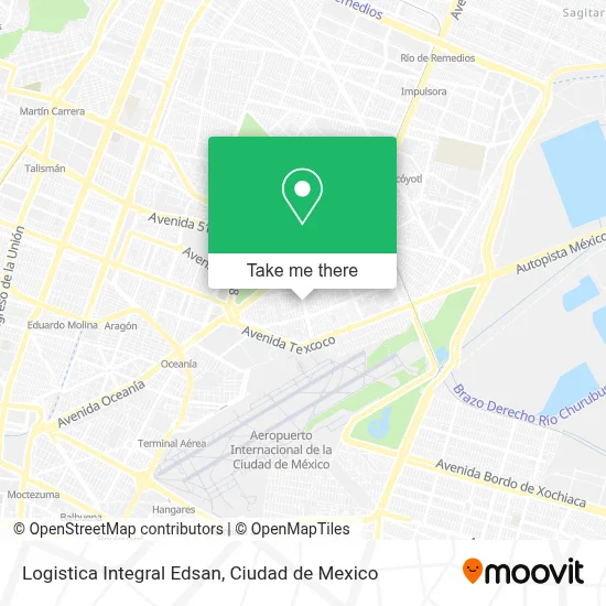 Logistica Integral Edsan map