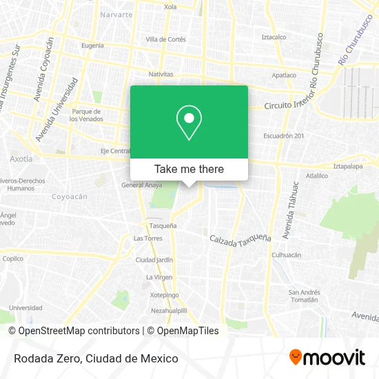 Rodada Zero map