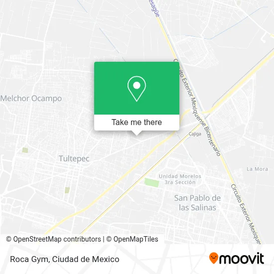 Roca Gym map