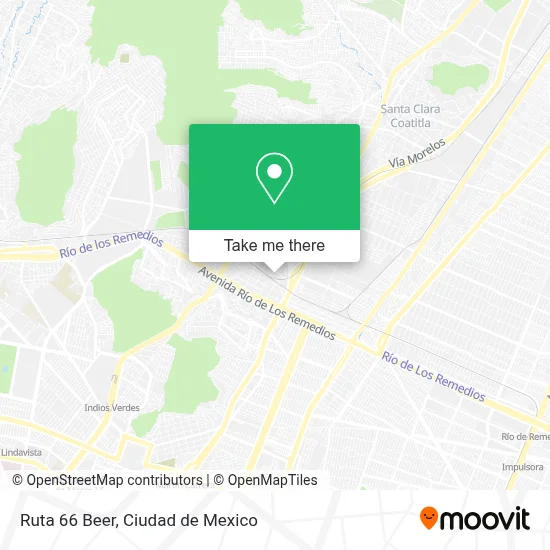 Ruta 66 Beer map