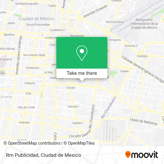 Rm Publicidad map