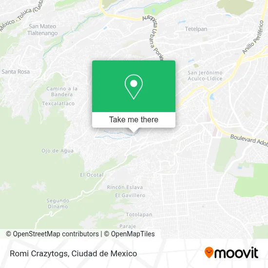 Romi Crazytogs map