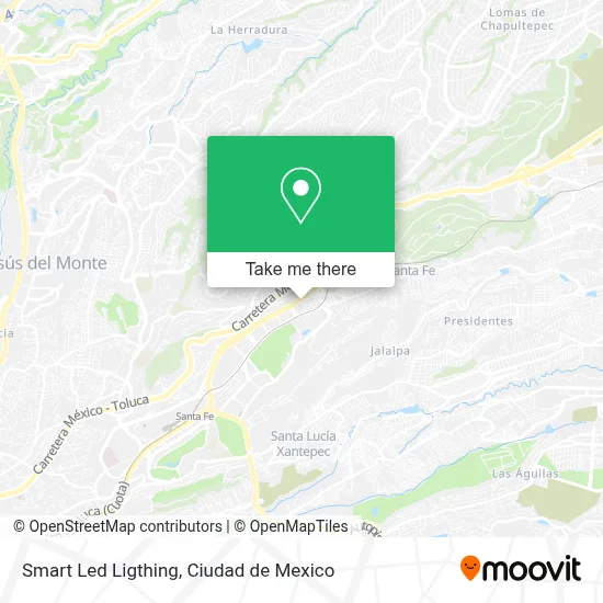 Smart Led Ligthing map