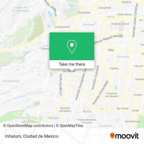 Inhalum map