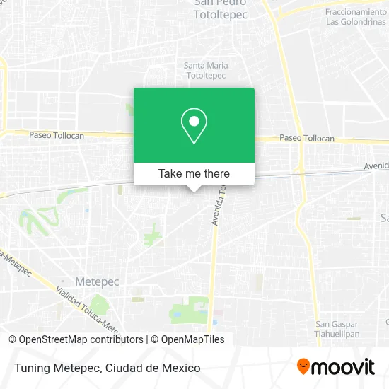 Tuning Metepec map