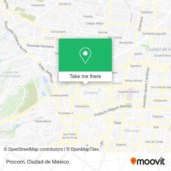 Procom map