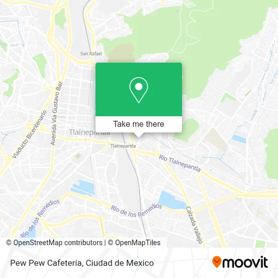 Pew Pew Cafetería map
