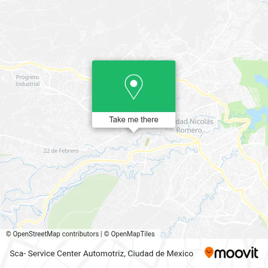 Sca- Service Center Automotriz map