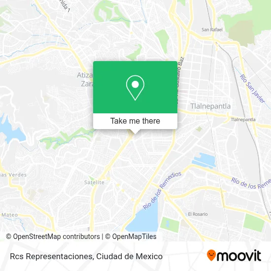 Rcs Representaciones map