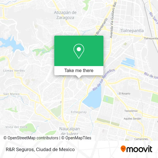 R&R Seguros map