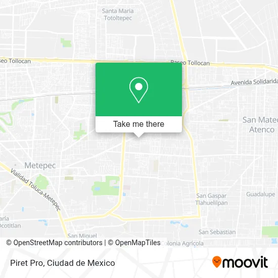 Piret Pro map