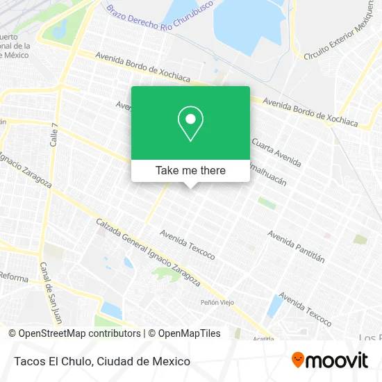 Tacos El Chulo map