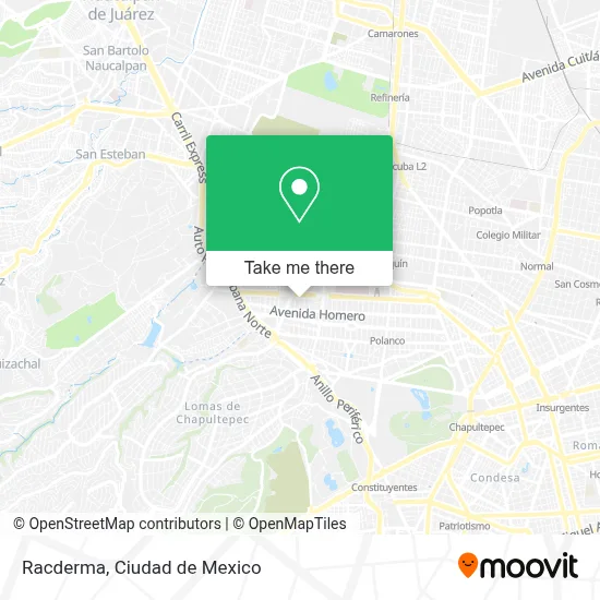 Racderma map