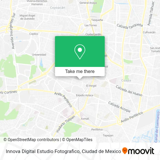 Innova Digital Estudio Fotografico map