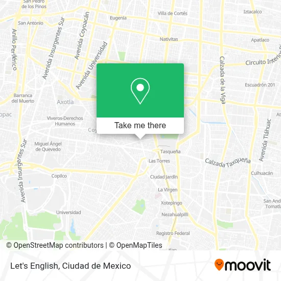 Let's English map