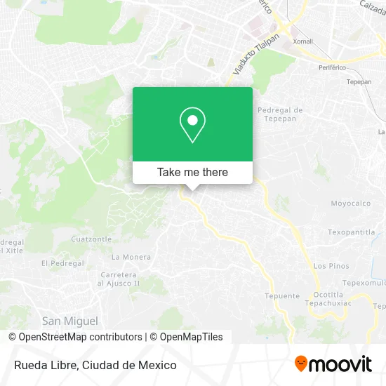 Rueda Libre map