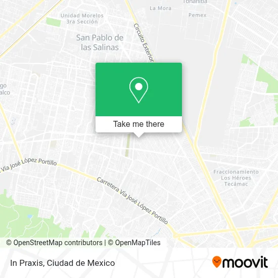 In Praxis map