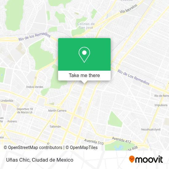 Uñas Chic map