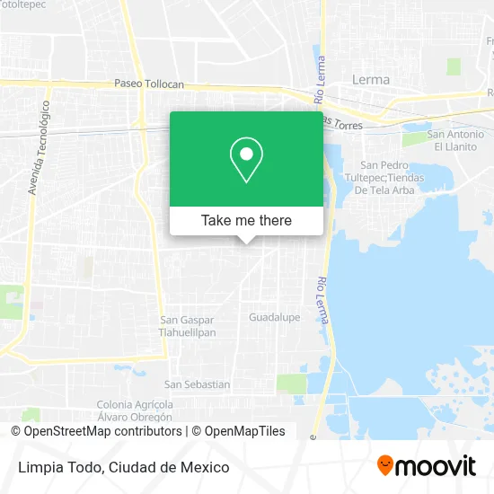 Limpia Todo map