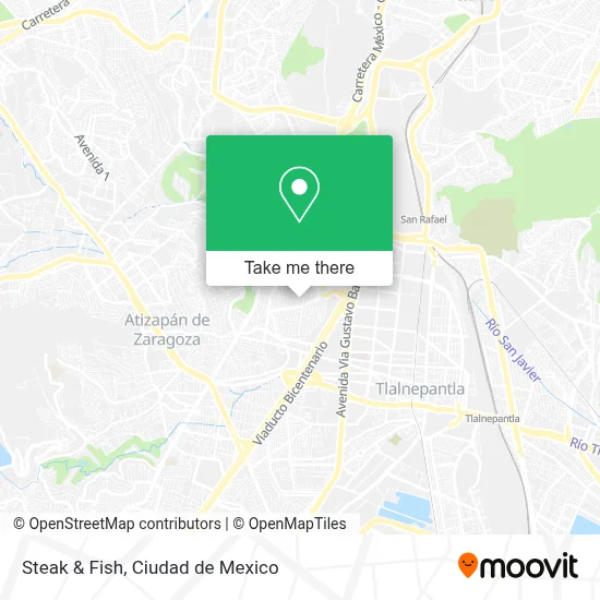 Steak & Fish map