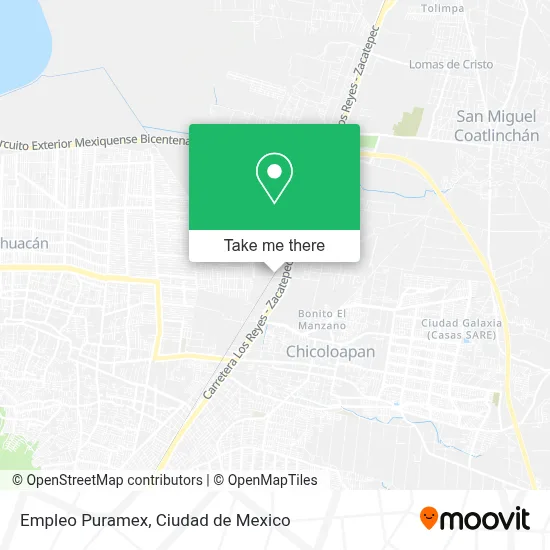 Empleo Puramex map