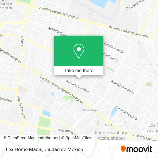 Lex Home Madis map
