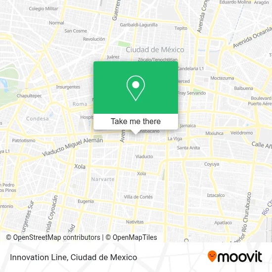 Innovation Line map