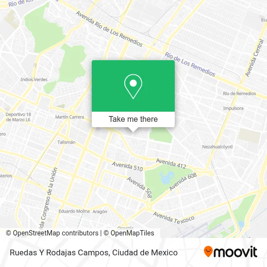 Ruedas Y Rodajas Campos map
