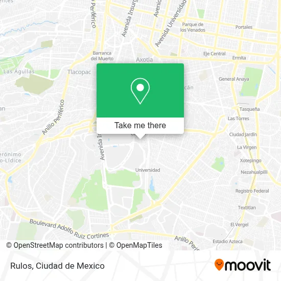 Rulos map