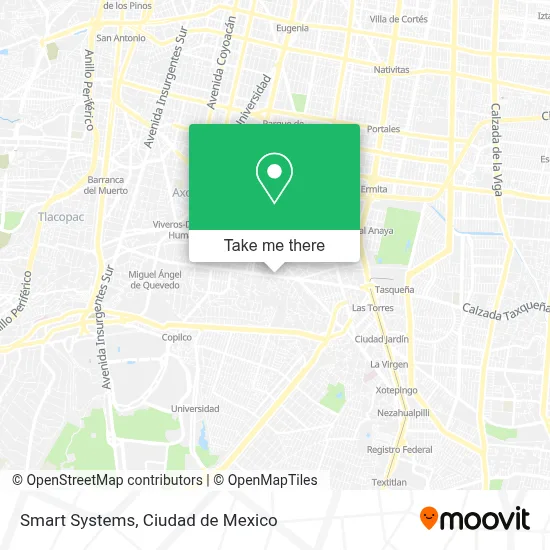 Smart Systems map