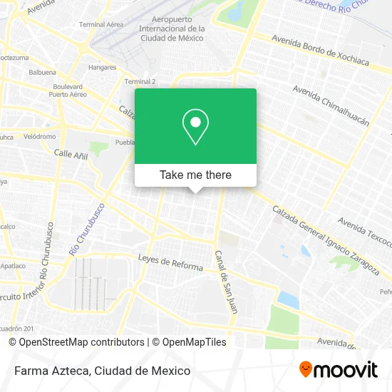 Farma Azteca map
