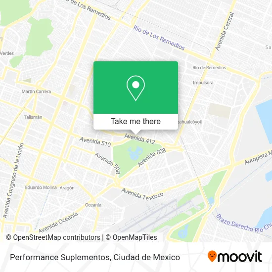Performance Suplementos map