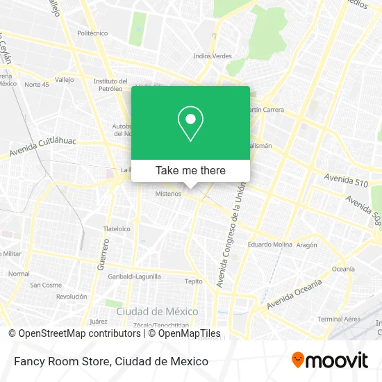 Fancy Room Store map