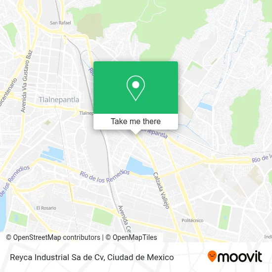 Reyca Industrial Sa de Cv map