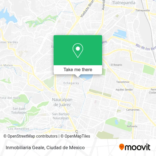Inmobiliaria Geale map